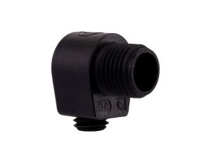 Blokada przewodu boczna do podsufitki czarna