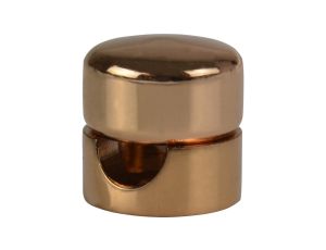 Uchwyt ozdobny do kabla ścienny sufitowy miedź fi: 16mm