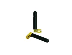 Antena GSM/LTE, kątowa 90, 2,15dBi, 900/1800 Mhz, SMAm, czarna AT-GSM-MINI90