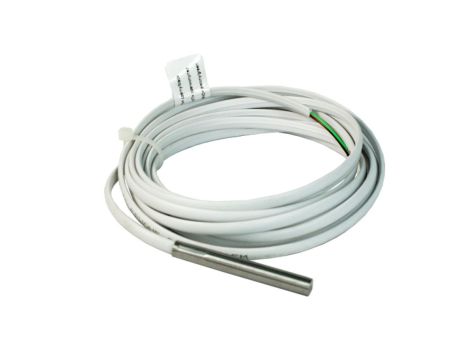 Czujnik temperatury TSR-1-TEL, przewodowy, cyfrowy, pomiar:-20C do +70C, sonda+ przewód tel. płaski PVC 3m.