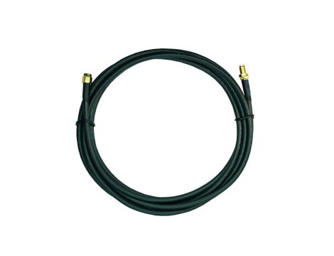 Przedłużacz do anten GSM, 50 Ohm, SMAm/SMAf, kabel LMR195-3m, czarny, AT-GSM-EXT3