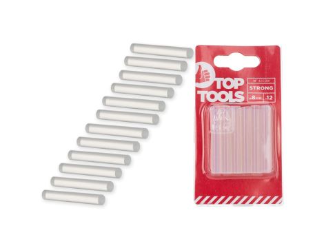 Klej termotopliwy w laskach 50mm / 8mm 12szt