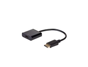 Konwerter adapter z kablem Akyga AK-AD-11 DisplayPort (m) / HDMI (f) 15cm