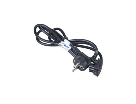 Kabel zasilający Dell Akyga AK-NB-02A CCA 3x0.5mm CEE 7/7 / Dell 3-PIN 1.5 m