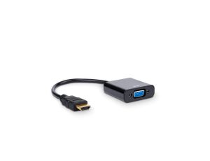 Konwerter adapter z kablem Akyga AK-AD-42 HDMI (m) / VGA (f) 15cm