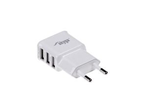 Ładowarka sieciowa Akyga AK-CH-05 15W 3x USB-A 5V / 3.1A biała