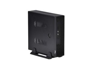 Obudowa mini ITX Akyga AK-100-01BK 2x USB 2.0 czarna z zasilaczem 60W