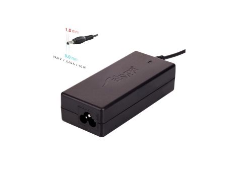 Zasilacz do notebooka Akyga AK-ND-22 19V / 2.1A 40W 3.0 x 1.0 mm SAMSUNG 1.2m