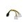Adapter z kablem Akyga AK-CA-13 2x Molex (m) / PCI-E 6 pin (f) 15cm