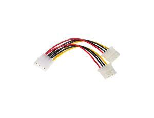 Adapter z kablem Akyga AK-CA-15 Molex (m) / 2x Molex (f) 2x 15cm