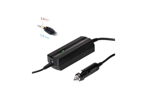 Zasilacz samochodowy do notebooka Akyga AK-ND-38 19V / 3.16A 60W 5.5 x 3.0 mm + pin SAMSUNG 1.2m