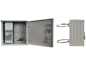 Rozdzielnica licznikowa, złącze pomiarowe na słup + listwa zaciskowa ZP40x40-1P3F-0_LZ-RB_0-S