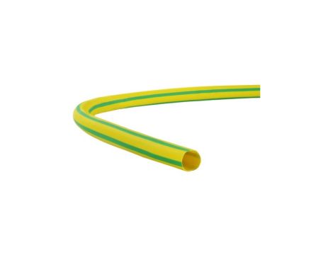 Rura termokurczliwa RC 4,8/2,4 żółto-zielona /1m