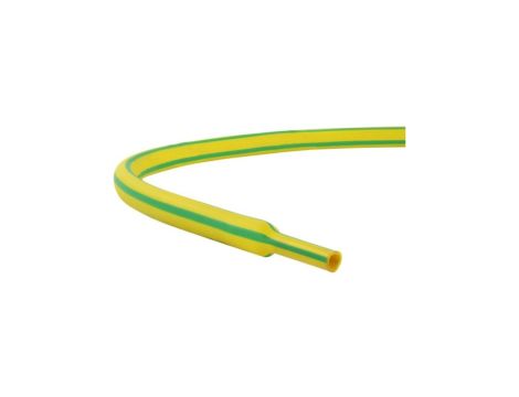 Rura termokurczliwa RC 3,2/1,6 żółto-zielona /1m