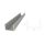 Nawierzchniowy profil LED anoda srebrny 9x16mm 2010mm AL12-GLS2-AS-2020 GLALU