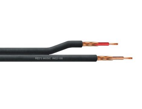 Kabel instrumentalny-audio podwójny 2x(1x0,18mm) INS2-100 STANDARD - Kabel na metry /1m/