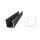 Wpuszczany profil LED czarny lakier 15x16mm 2010mm AL12-GLG3-LB-2020 GLALU