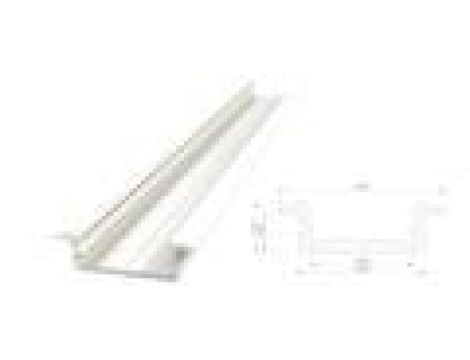 Wpuszczany profil LED biały lakier 5x16mm 1000mm AL12-GLG1-LW-1000 GLALU