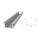 Wpuszczany profil LED anoda srebrny 9x16mm 3030mm AL12-GLG2-AS-3000 GLALU