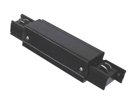 Łącznik szynoprzewodu IP20 3-fazowy czarny TRACK LONG CONNECTOR 4W BLACK GXTR021