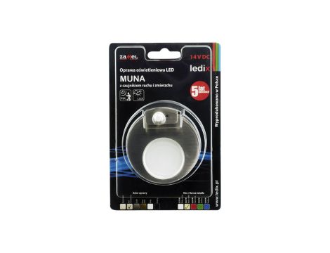 Oprawa schodowa LED Muna pt 14V DC regulowany czujnik STA biała neutralna LED10221627