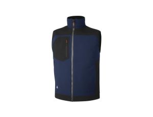 KAMIZELKA SOFTSHELL Z POLIESTRU I ELASTANU, 3 WARSTWY LAMINOWANE