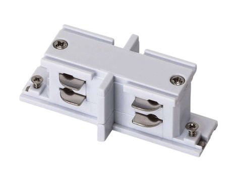 Łącznik szynoprzewodu IP20 3-fazowy biały TRACK SHORT CONNECTOR 4W WHITE GXTR017