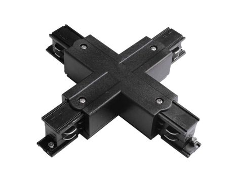 Łącznik szynoprzewodu IP20 3-fazowy czarny TRACK X CONNECTOR 4W BLACK GXTR045