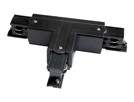 Łącznik szynoprzewodu IP20 3-fazowy czarny TRACK T CONNECTOR T-L2 4W BLACK GXTR036