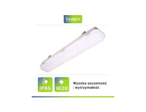 Oprawa hermetyczna sieciowo-awaryjna WARS 2x150 M 2H MT 4000K IP65 / 93124