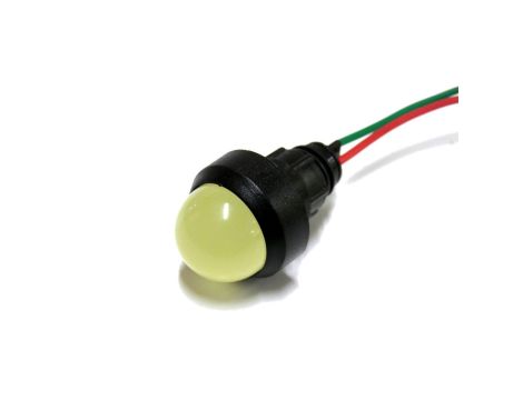 Lampka sygnalizacyjna 20mm żółta KLP 20Y/24V 12-24V 84420004