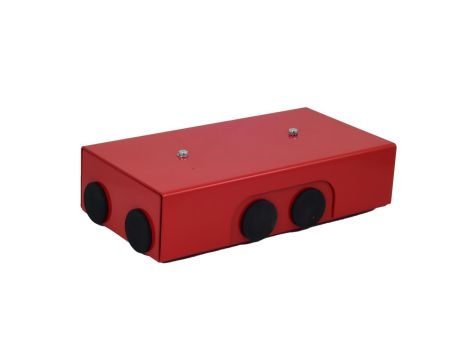 Puszka przeciwpożarowa PIP-5A R4x2x4,4x3x4 prostokątna, E90, rozgałęźna, wymiary 92x47x174mm, czerwony 84625616