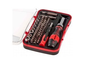 Zestaw bitów 65 elementów BIT wkrętki precyzyjne TORX - Schmith