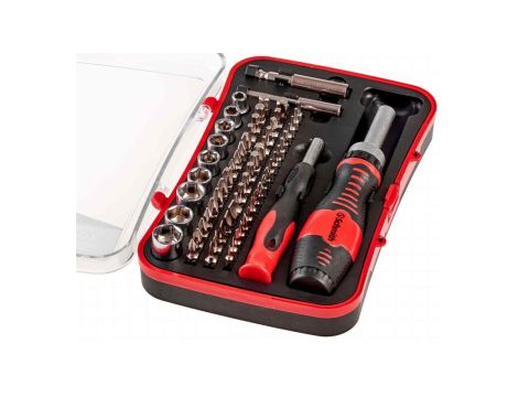 Zestaw bitów 65 elementów BIT wkrętki precyzyjne TORX - Schmith