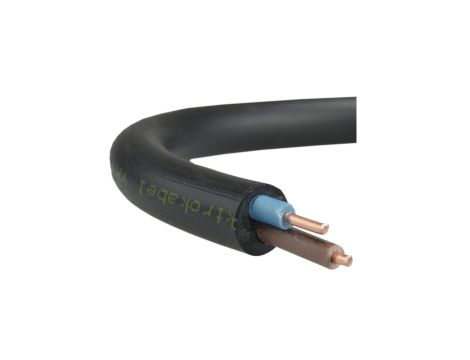 Kabel prądowy YKY 0,6/1kV 2x1,5 drut do ziemi Elektrokabel /25m/