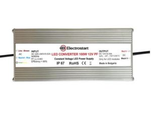 CV LED Power Supply 100W PF0.9 12V IP67 - 980100001200394 - Zasilacz LED stałonapięciowy