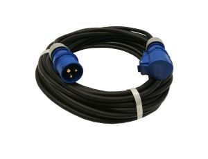 Przedłużacz kempingowy elCORD CEE 16A-3 230V IP44 10m H07RN-F 3G2,5 (gumowy OPD) z wt. i gn. CEE 16A-3P 30J26100