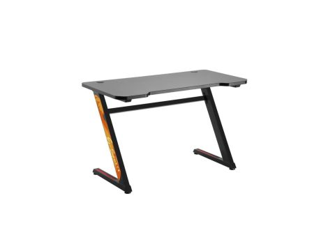 Biurko gamingowe czarne NanoRS RS120 50kg max, wysokość 750mm