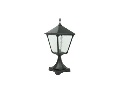 Oprawa oświetleniowa zewnętrzna, stojąca Retro Kwadratowe K 4011/1/BD KW, E27 max 100W kolor czarny 0438621