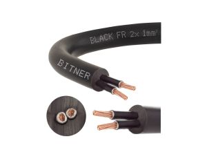 Przewód sterowniczy prądowy BiT 500 Black FR 300/500V 2x1 linka do ziemi Bitner /1000m/