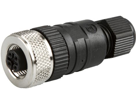 Gniazdo kablowe, proste, do samodzielnego montażu Złącze śrubowe, Ø3-6,5mm, 4A, 60V, VK003025