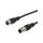 Kabel połączeniowy, 1 m, M12 żeński (gniazdo) 5-pinowy prosty, M12 męski (złącze) 5-pinowy prosty, VK105F28