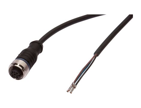 Kabel połączeniowy, 15m, M12 żeński (gniazdo) 3pin prosty, Końcówka wolna, 3x0,34mm, VKAE0025
