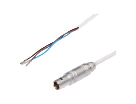 Kabel połączeniowy, 2 m, żeński (gniazdo) 3-pinowy prosty, Końcówka z wolnym biegiem, 3 żyły, VK2000L5