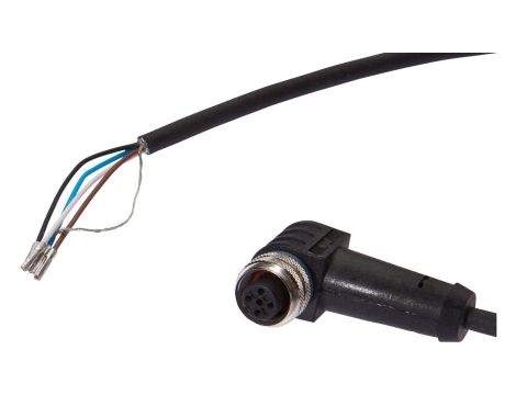 Kabel połączeniowy, 20m, M12 żeński (gniazdo) 4pin kątowy, Końcówka wolna, 4x0,34mm, VKB05321