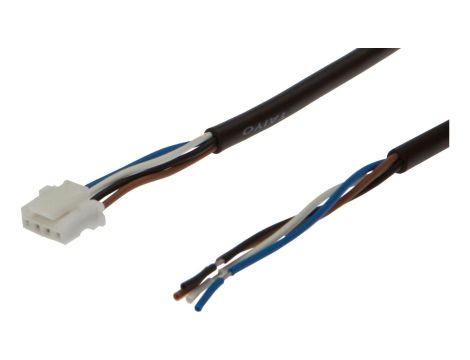 Kabel połączeniowy, 3 m, JST żeński (gniazdo) 4-pinowy prosty, koniec wolnego przewodu 4-pinowy, 4x0,2 mm, VK30E127