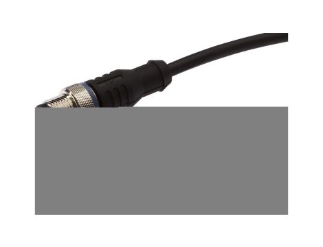 Kabel połączeniowy, 8 m, M12 żeński (gniazdo) 4-pinowy kątowy, M12 męski (złącze) 4-pinowy prosty, VK800F21