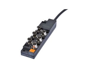 Rozdzielacz, 26x122x30mm, 10-30V DC, 6x M8 3pin, VK001031