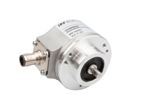 Enkoder obrotowy, programowalny, Ø58mm, pełny wał 6mm, 65536 impulsów, 5-30V DC, VD589820