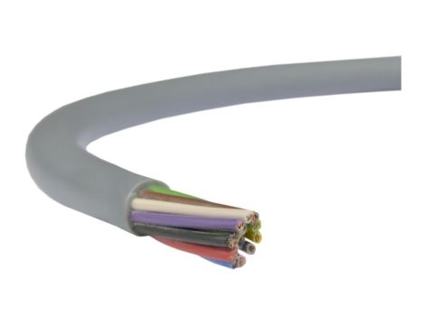 Przewód sterowniczy LIYY 300/300V 14x0,25 szary linka TKD 100m